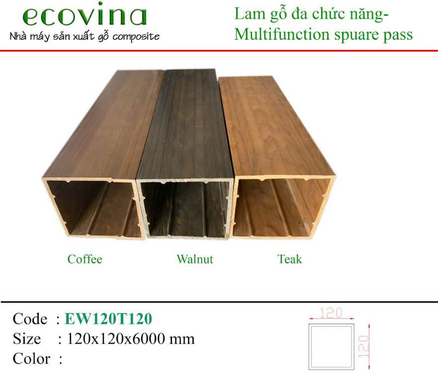 Nhà máy gỗ nhựa composite Ecovina