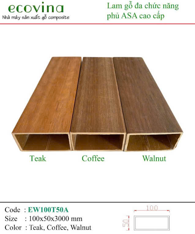 Nhà máy gỗ nhựa composite Ecovina