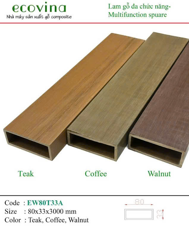Nhà máy gỗ nhựa composite Ecovina