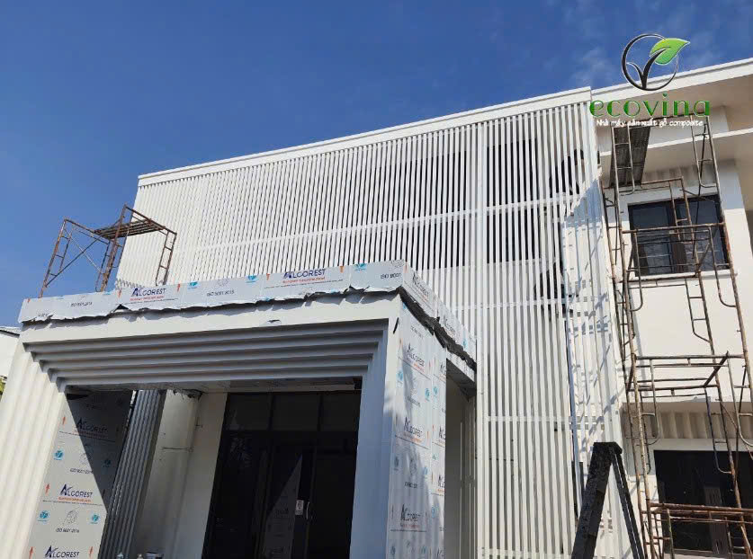 Nhà máy gỗ nhựa composite Ecovina
