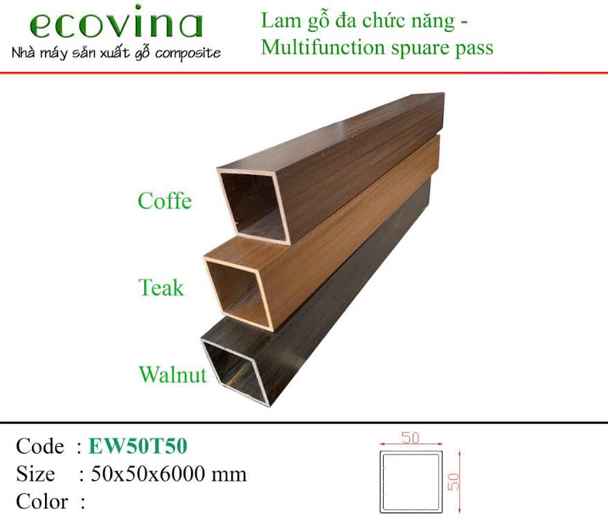 Nhà máy gỗ nhựa composite Ecovina