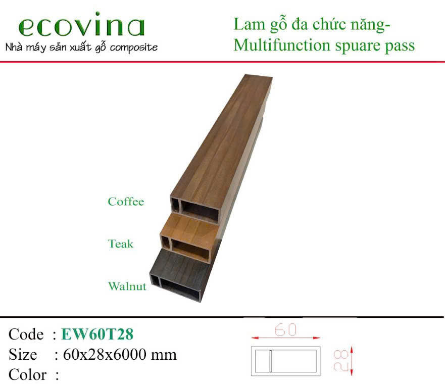 Nhà máy gỗ nhựa composite Ecovina