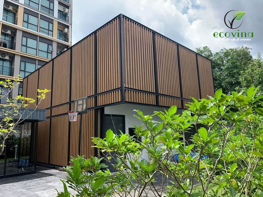 Nhà máy gỗ nhựa composite Ecovina