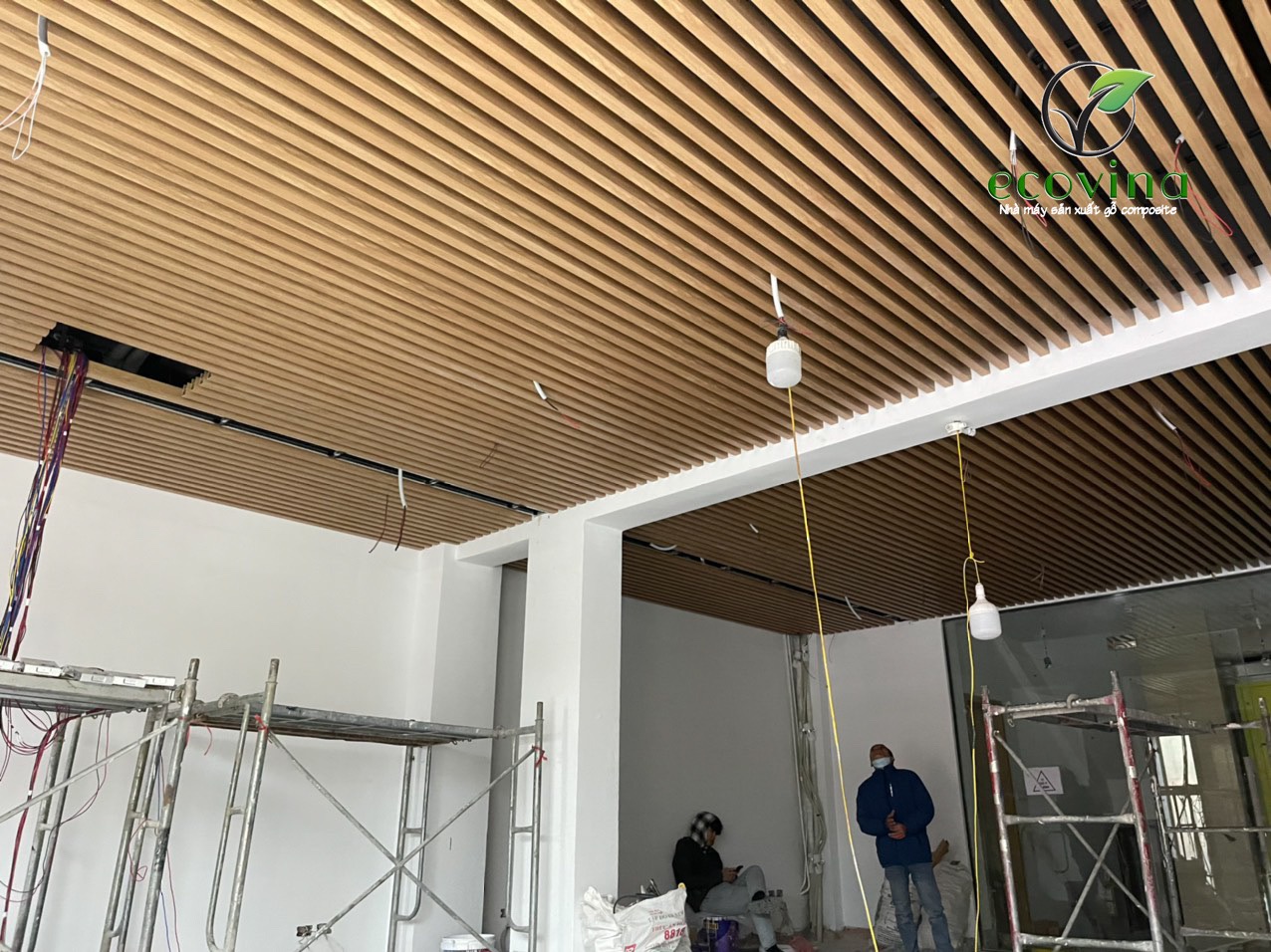 Nhà máy gỗ nhựa composite Ecovina