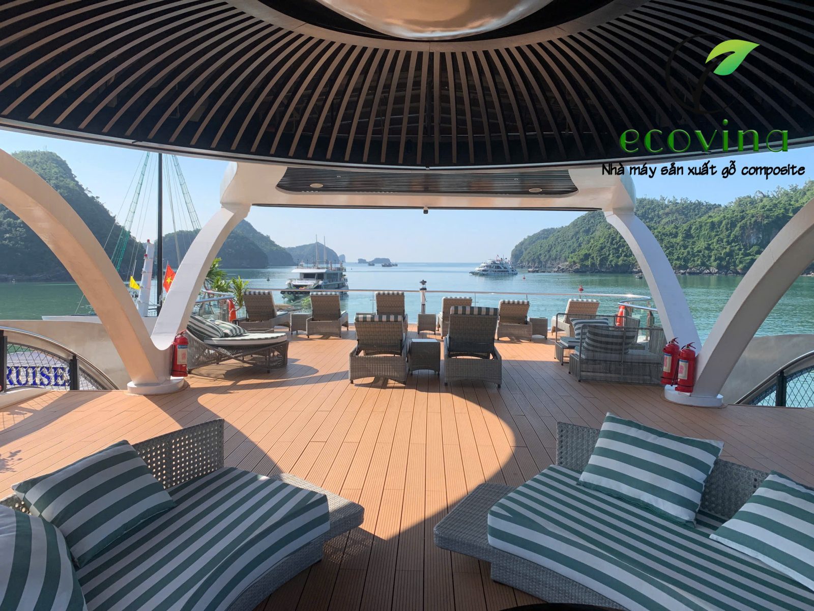 Nhà máy gỗ nhựa composite Ecovina