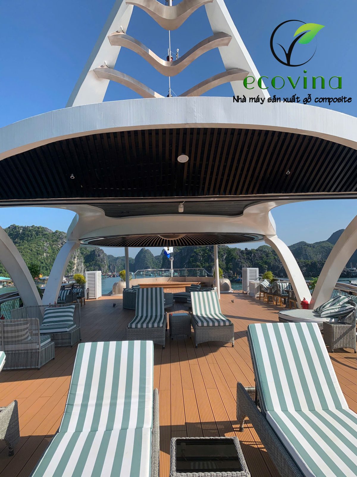 Nhà máy gỗ nhựa composite Ecovina