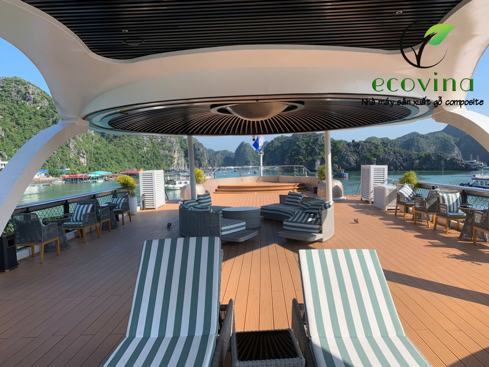 Nhà máy gỗ nhựa composite Ecovina