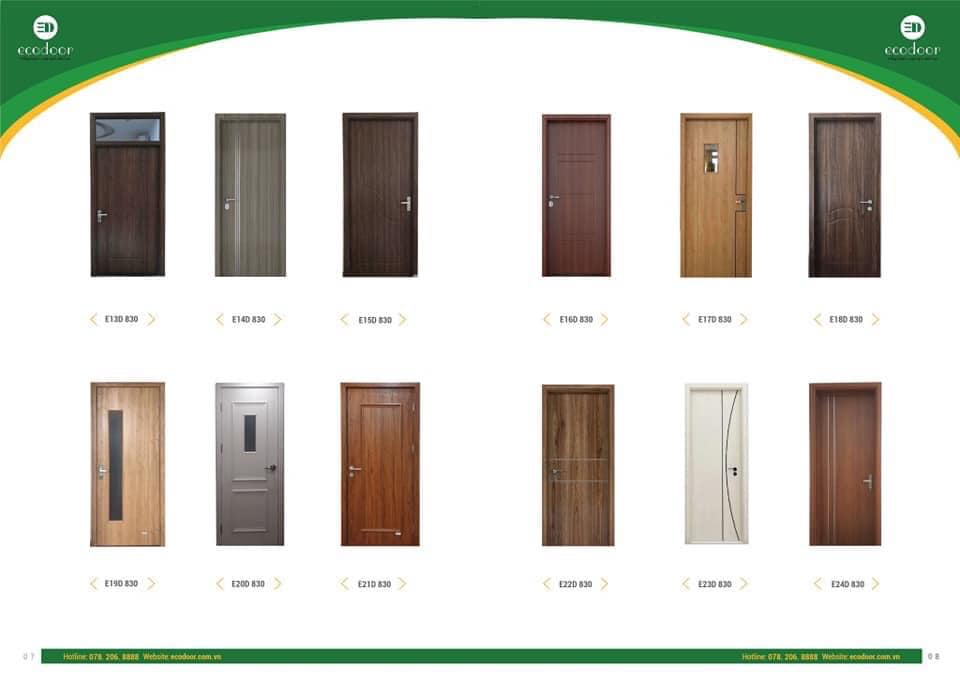 Cửa gỗ nhựa thông phòng 