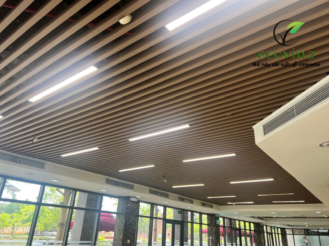 Nhà máy gỗ nhựa composite Ecovina