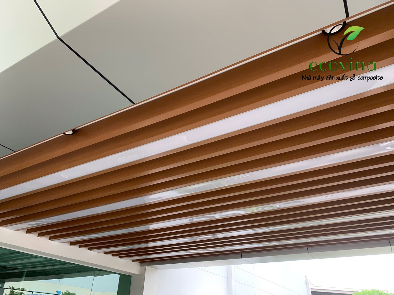 Nhà máy gỗ nhựa composite Ecovina