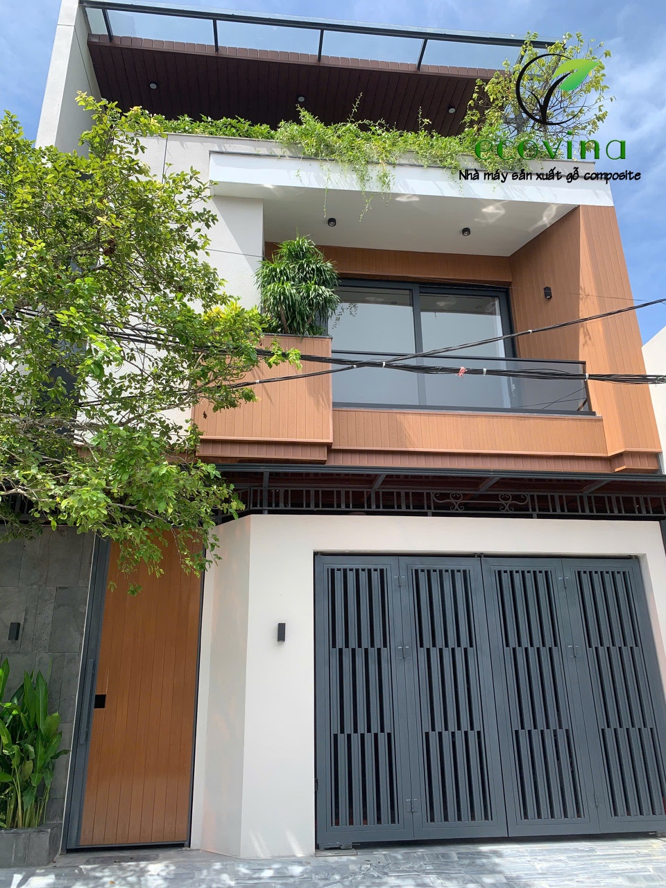 Nhà máy gỗ nhựa composite Ecovina
