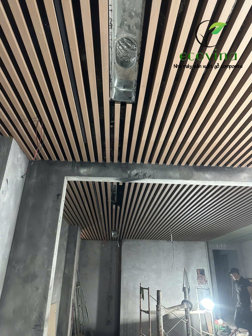 Nhà máy gỗ nhựa composite Ecovina