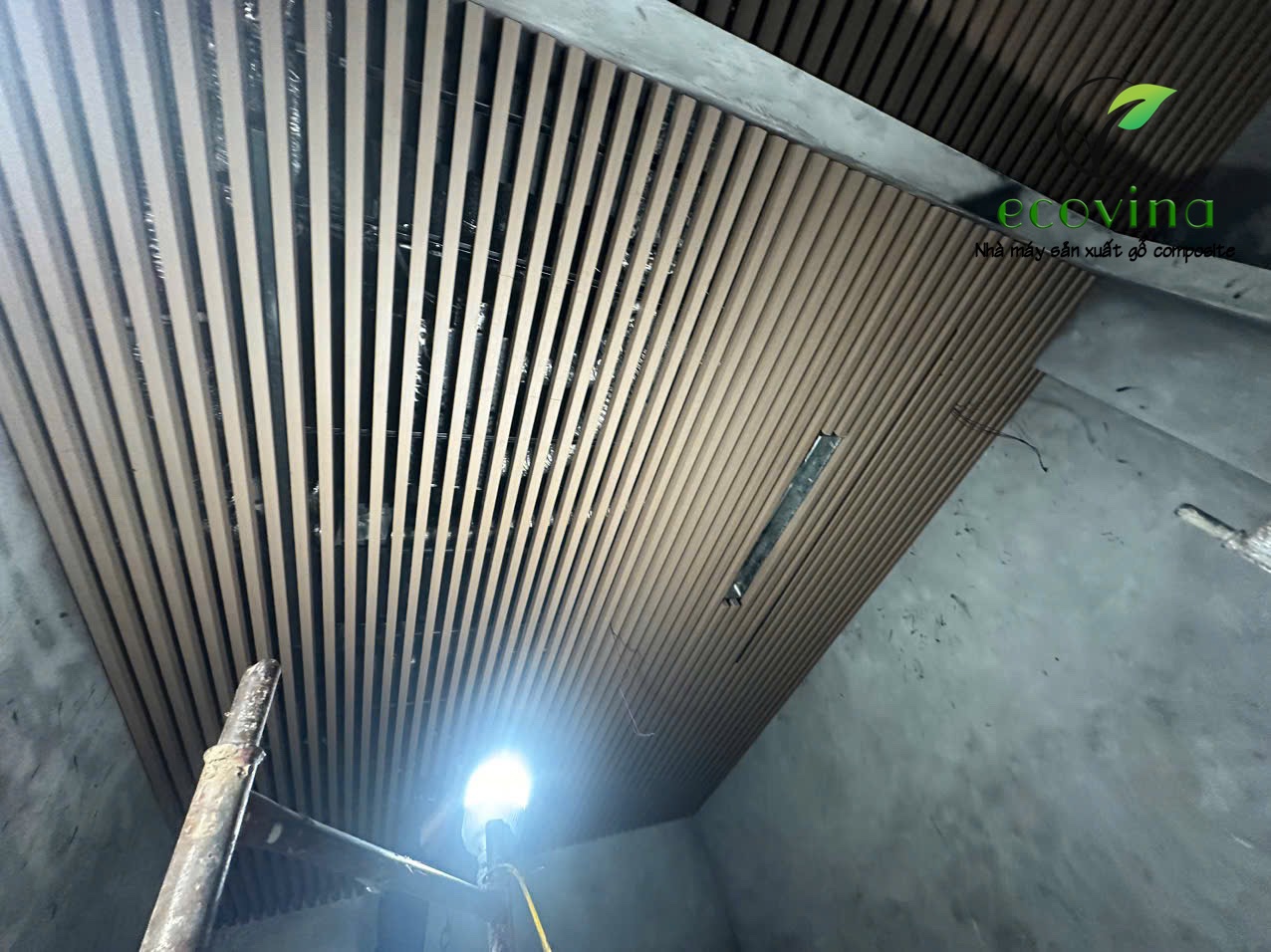 Nhà máy gỗ nhựa composite Ecovina