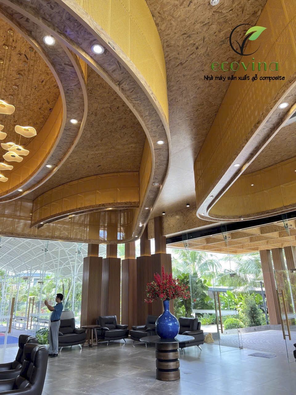 Thi công và báo giá tấm ốp gỗ nhựa ngoài trời Asa EW 204T16A tại Lâm Đồng