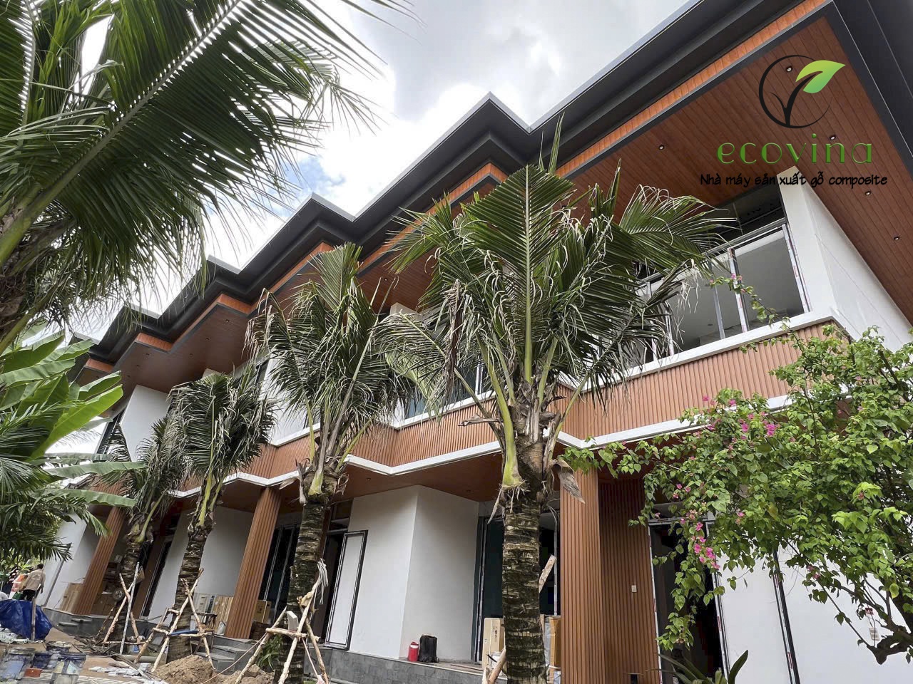 Nhà máy gỗ nhựa composite Ecovina