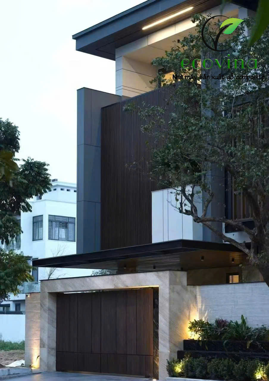 Nhà máy gỗ nhựa composite Ecovina