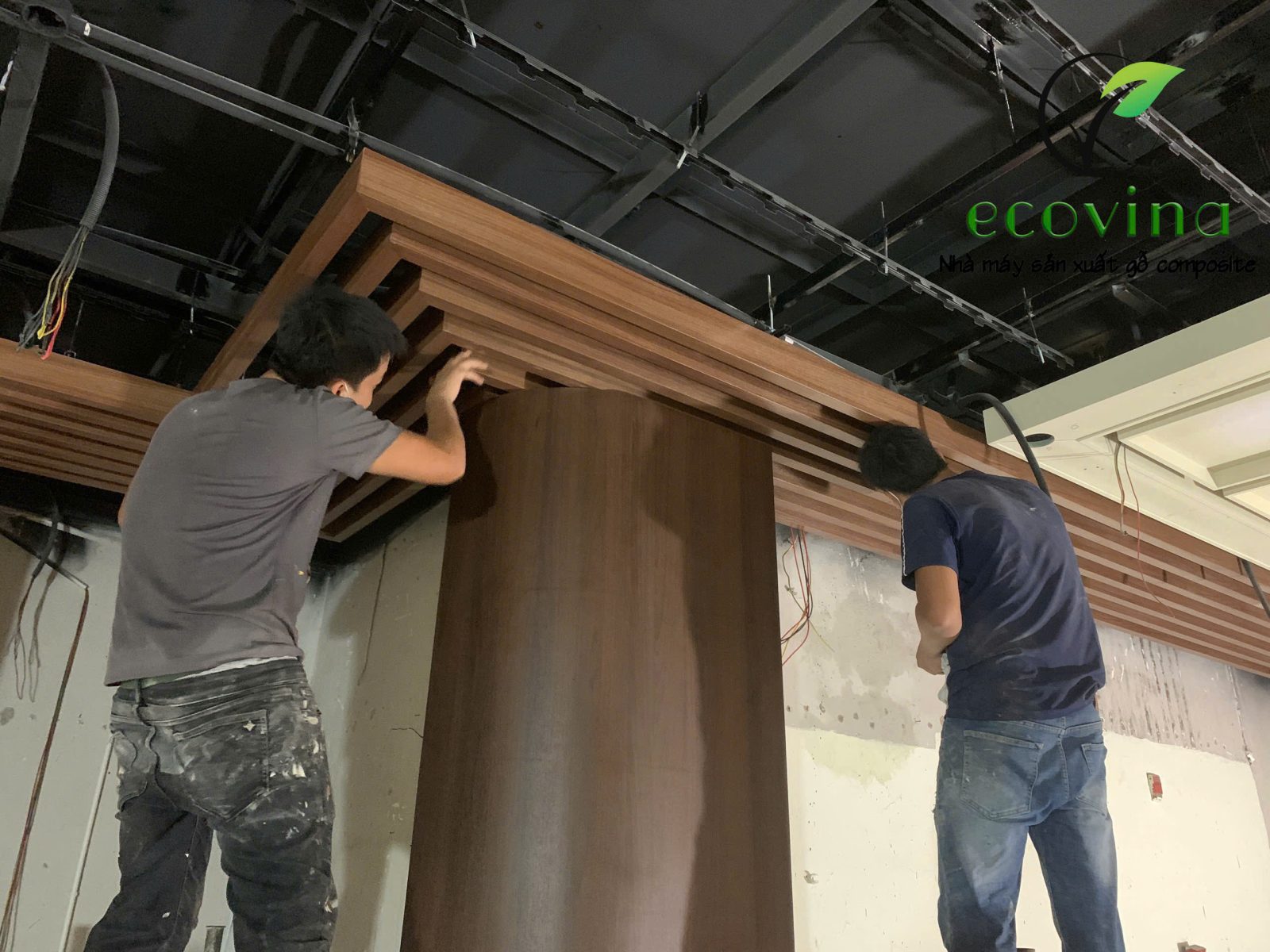 Nhà máy gỗ nhựa composite Ecovina