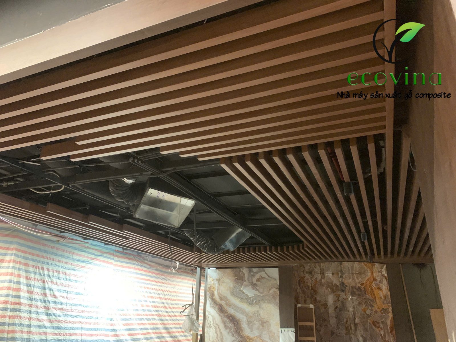Nhà máy gỗ nhựa composite Ecovina