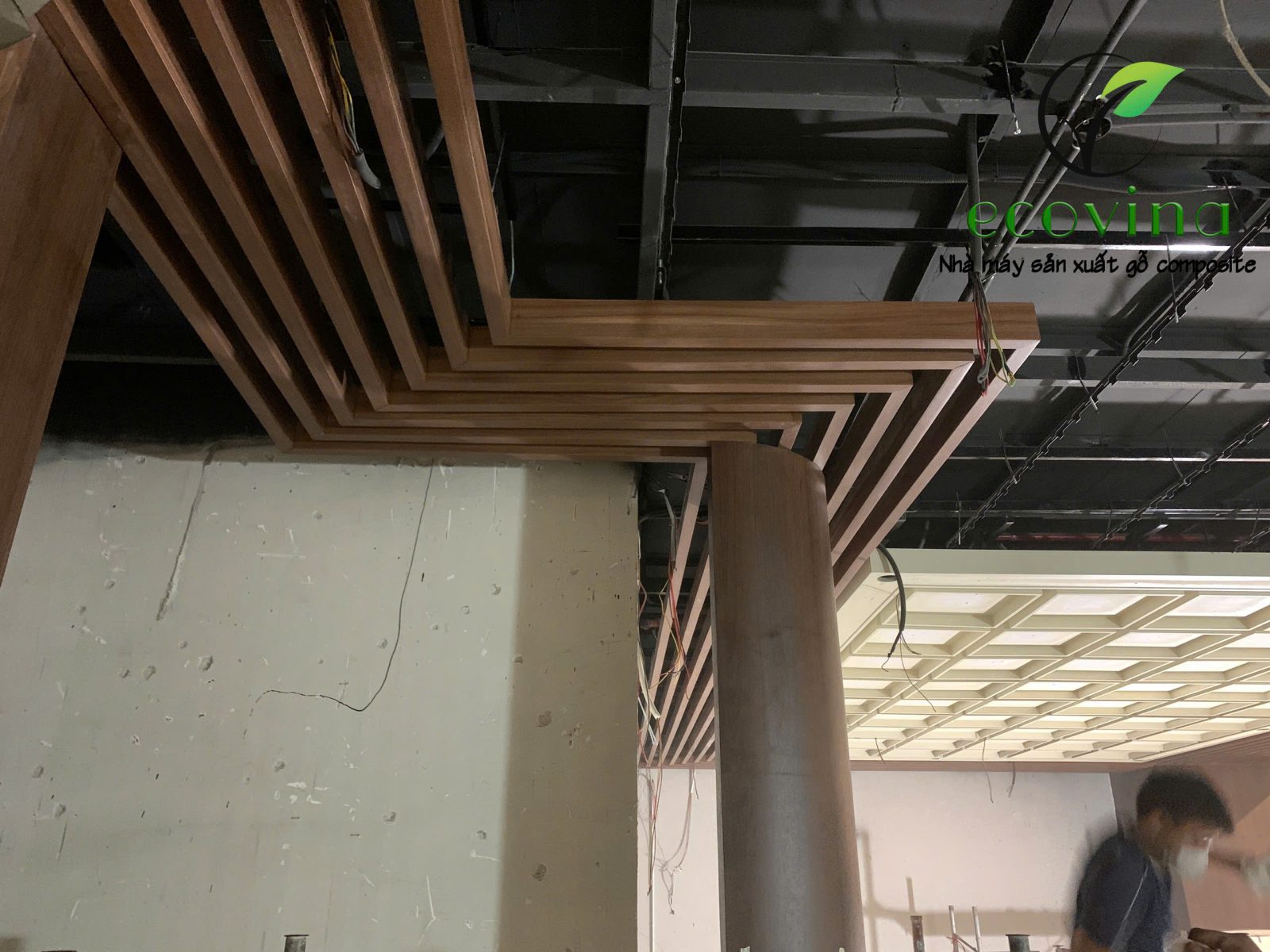 Nhà máy gỗ nhựa composite Ecovina