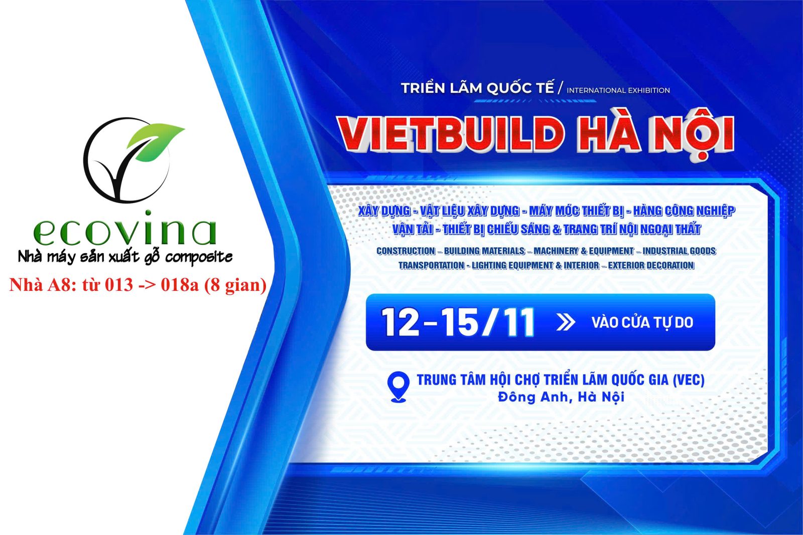 Nhà máy gỗ nhựa composite Ecovina