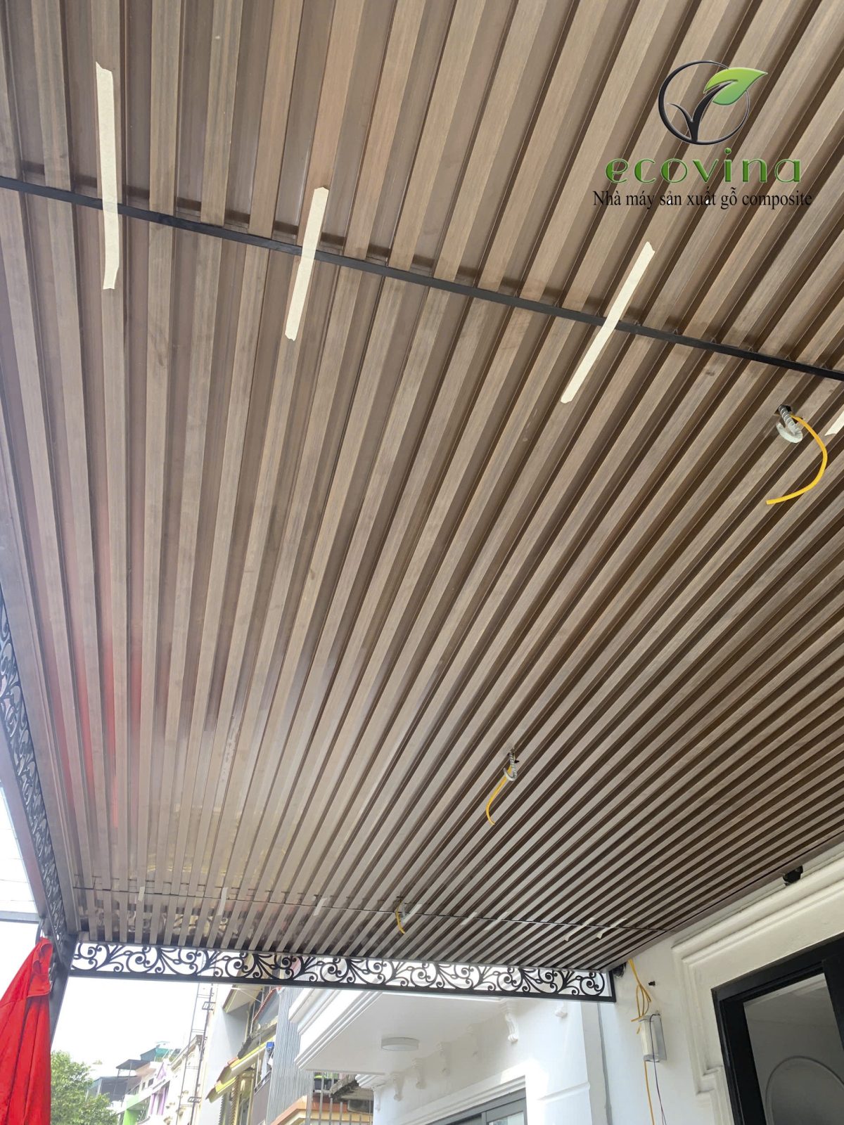 Nhà máy gỗ nhựa composite Ecovina