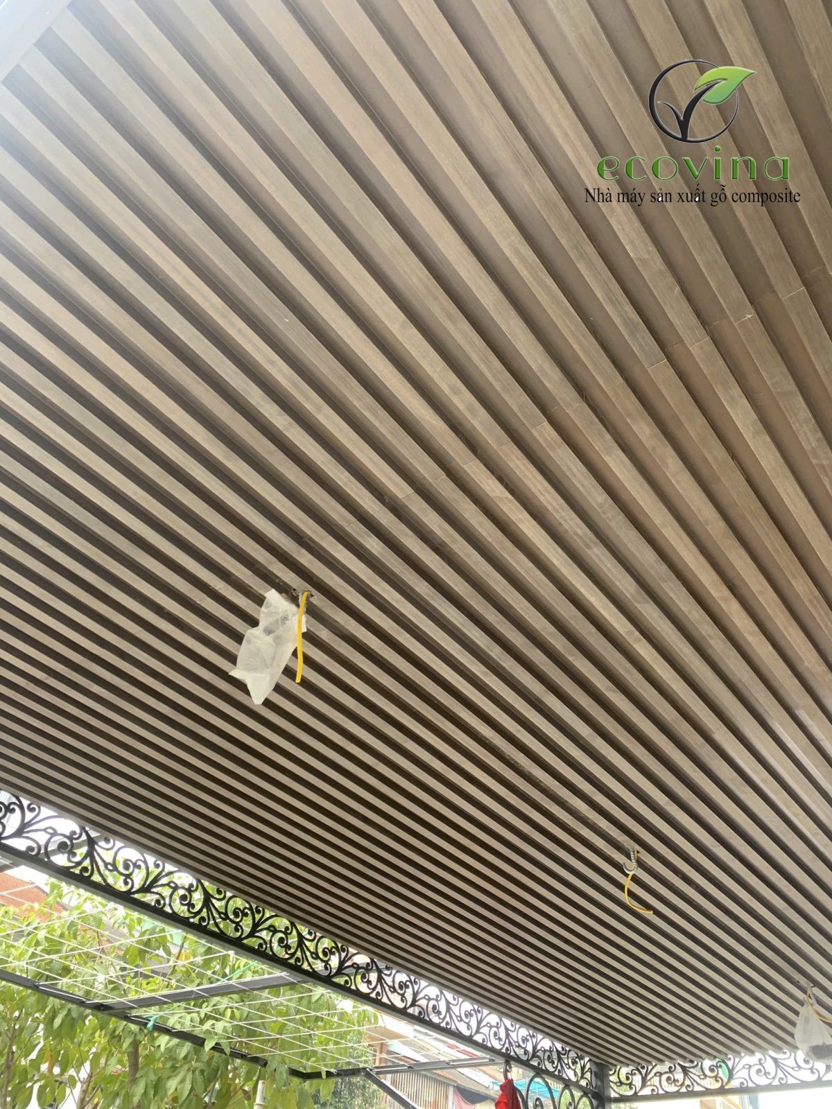 Nhà máy gỗ nhựa composite Ecovina