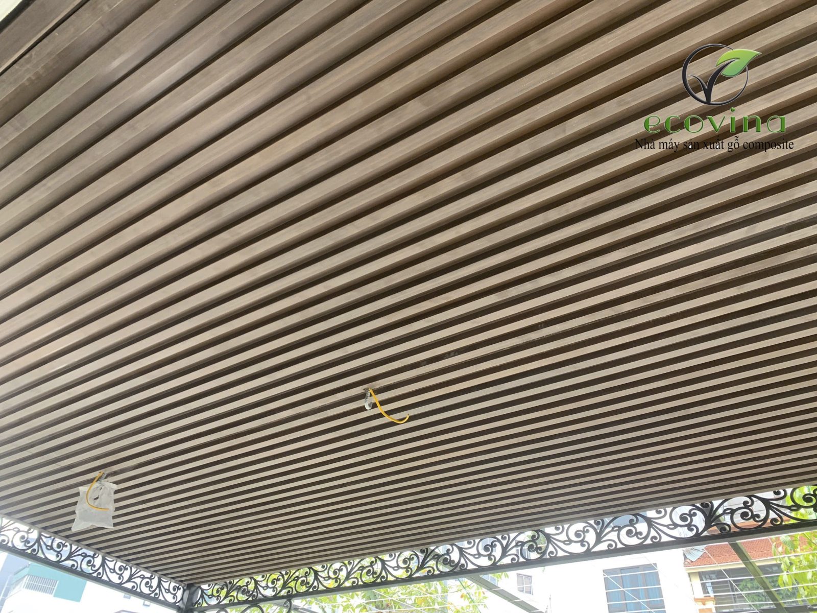 Nhà máy gỗ nhựa composite Ecovina