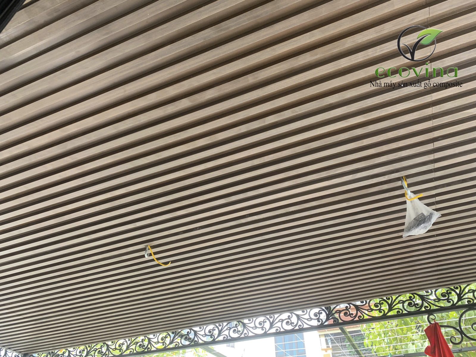 Nhà máy gỗ nhựa composite Ecovina