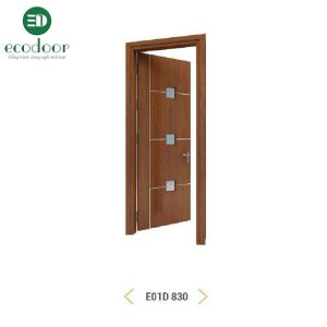 Cửa gỗ nhựa chống nước Ecodoor E01D830