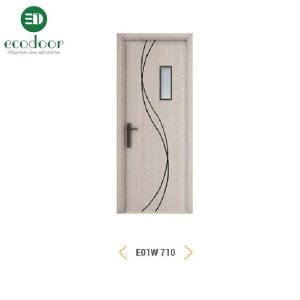 Cửa gỗ nhựa chống nước Ecodoor E01W710