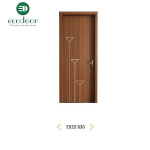 Cửa gỗ nhựa chống nước Ecodoor E02D830