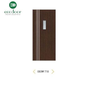 Cửa gỗ nhựa chống nước Ecodoor E03W710