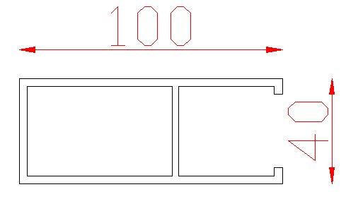 Thông số Thanh trần nan treo nguyên sinh EW100T40