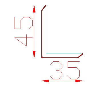 Thanh lam hộp phủ ASA ngoài trời EW35T45A
