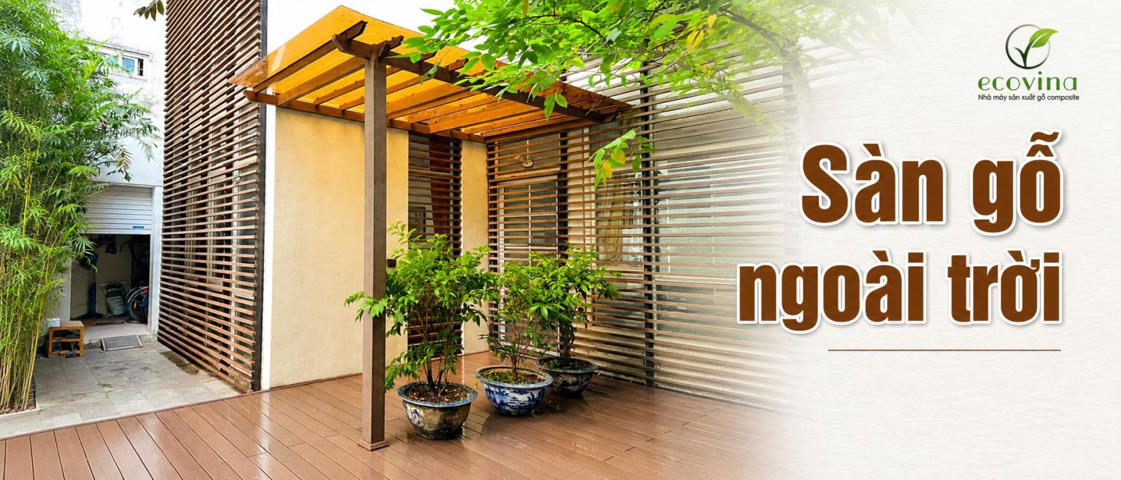 Nhà máy gỗ nhựa composite Ecovina