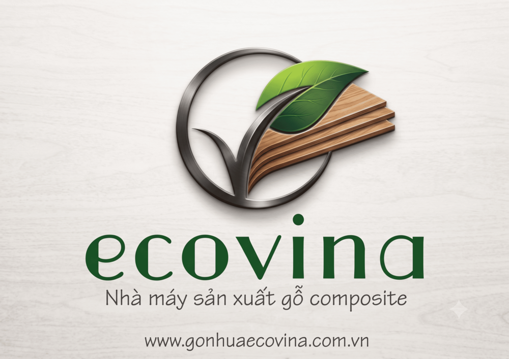Gỗ nhựa ngoài trời, gỗ nhựa Asa, nano, 2 lớp Ecovina