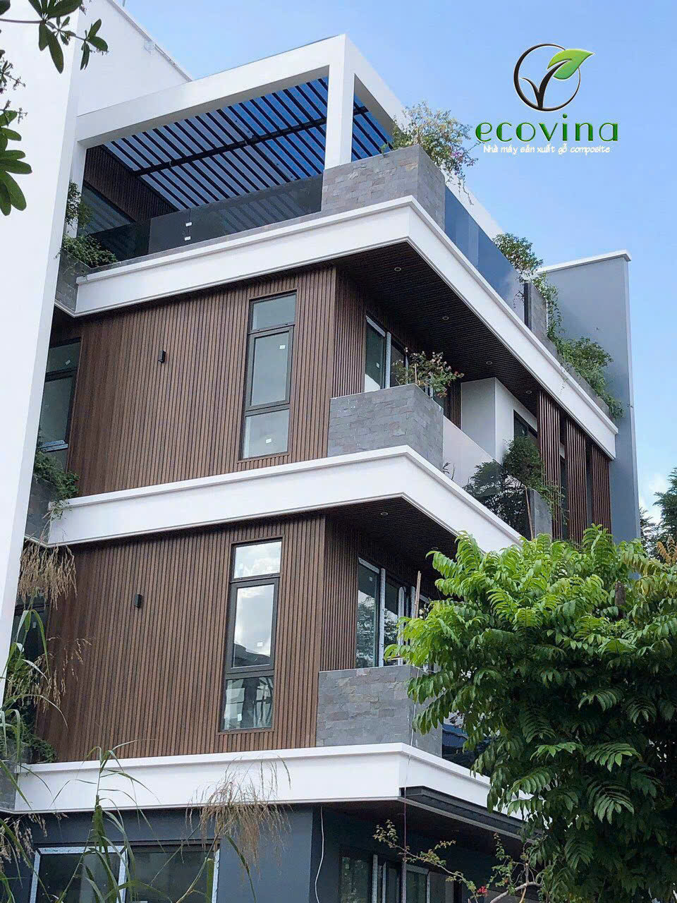 Phân phối tấm ốp gỗ nhựa ngoài trời ASA ECOVINA tại TP. Hồ Chí Minh và các tỉnh phía Nam